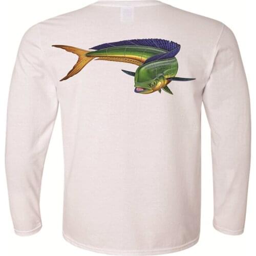 Wholesale Breathable Long Sleeve Fishing Shirt Lightweight Fishing Style Shirts UV Hygroscopic And Sweat Releasing FishingShirt