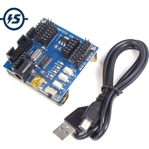 ZigBee CC2530 Sensor Baseboard Functional Module Expansion Board USB Port 24MHz 256KB