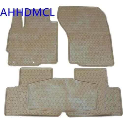 Car Rubber Mats Floor Mats Anti-Slip Mat Carpet Feet Pads For Mitsubishi ASX 2011 2012 2013 2014 2015 2016 2017 Left Hand Drive