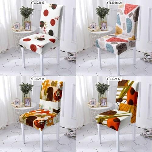 Flower leaves Chairs for kitchen chair cover Seat covers Dining chairs chair office chair dinning chair cover restaurant chair