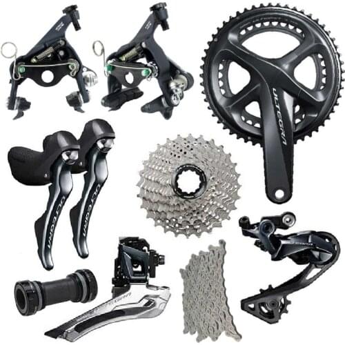 Shimano Ultegra R8010 11 Speed R8000 Groupset Road Bike Groupset 170/172.5/175mm 50-34 52-36 53-39 Bicycle Group Set 2*11 speed