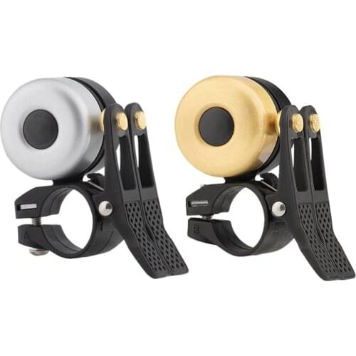 Rockbros Bicycle Bell Mountain Bike Road Bike Copper Horn Loud Retro Handlebar Bell Sound Accessories