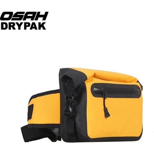 OSAH DRYPAK Waterproof Waist Bag for Men Women Adjustable Strap Suitable for Outdoors Workout Traveling Hiking Dog Walking