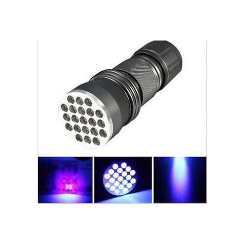 Waterproof 21 LED Pet UV Urine & Stain Detector Ultra Violet Flashlight Blacklight Torch for outdoor activities