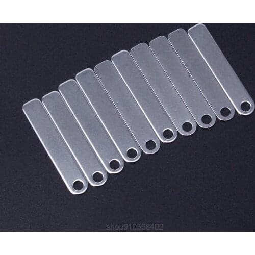 Custom Phone Number Keychain Anti-lost Pendant Blank Bar Keyring Jewelry Making O20 20 Dropshipping