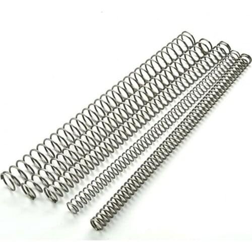 305mm Compression Spring 304 Stainless Steel Pressure Spring Wire Dia 0.3 0.4 0.5 0.7 0.8 1 1.2 1.5 2mm Outer Dia 3mm - 30mm