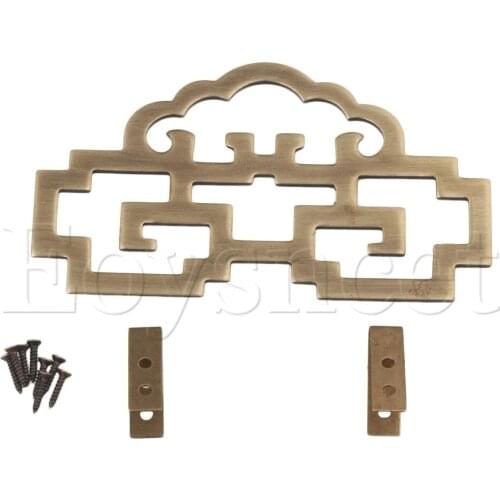 11x6.3cm Bronze Antique Classical Painting Frame Hanger Hanging Hook