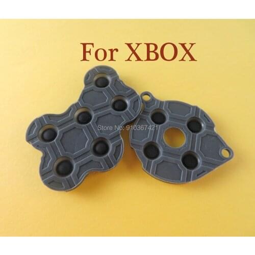 50sets Replacement For XBOX GEN 1ST Controller Conductive Silicon Rubber Button Contact Pad ABXY For XBOX Repair Parts