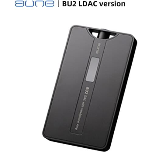 AUNE BU2 Portable Bluetooth Balance Decoding Headphone Amplifier Dual ES9318 DAC 4.4 2.5 Balance 3.5 Single-ended Headphone Amp