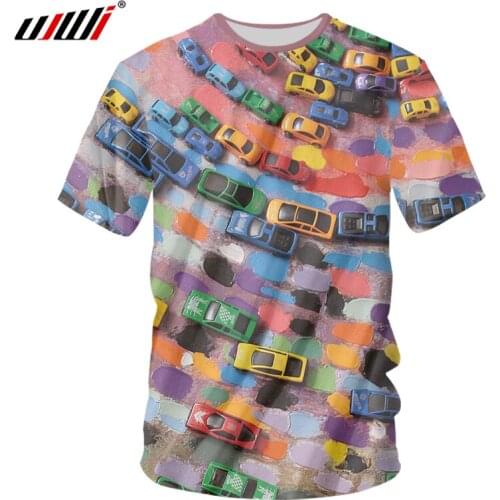 UJWI Colorful Word Casual Mens O-Neck T-shirt Fashion Mens Tops Men Tshirt Short Sleeve Harajuku Unisex Tops Tees Funny
