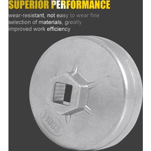 Oil Filter Cap Wrench Cup Socket Remover Tool For Toyota Lexus 65MM 14 Flutes Repair Tool Car Accessories