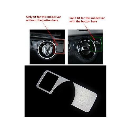 Head light switch button cover trim For Mercedes Benz ML W166 /GL X166 2012-2015