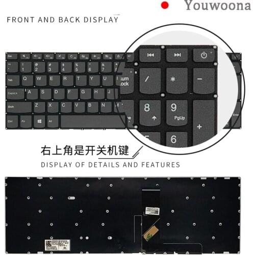 New Original Laptop Keyboard For Lenovo ideapad320-15IKB330C-15IKB 320C-15ISK 330 320-15AST