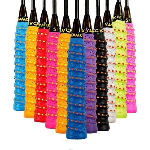 Anti-slip Tennis Badminton Sweatband Grip Tape Absorbed Sport Windings Over Bicycle Handle Fishing Rod Baseball Squash Racket