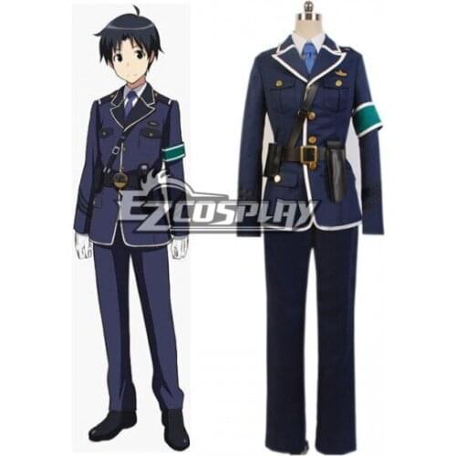 RAIL WARS! Naoto Takayama Navy Uniform Cosplay Costume E001