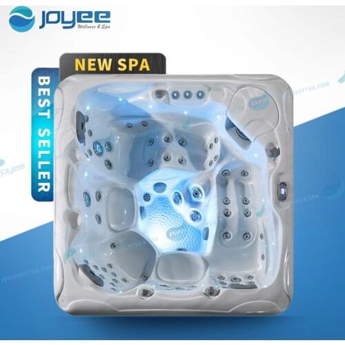 JOYEE Luxury Spa Pool 5 Persona Balboa Hot Tub 67pcs Massage Jet Outdoor Garden Tub In Stock