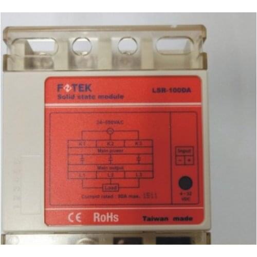 Taiwan new original FOTEK Solid State Relay LSR-100DA