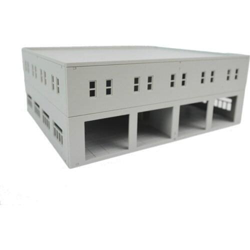 1/87-144 Model Factory HO Scale Architectural Model Building For Train Layout