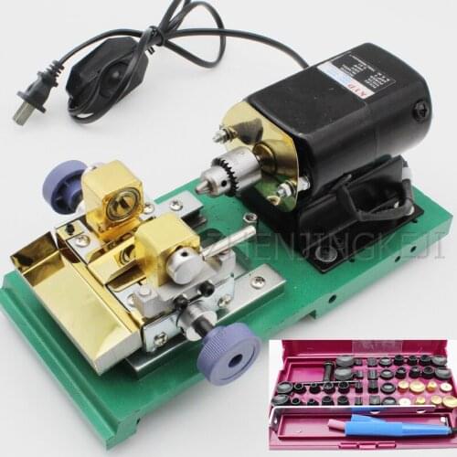 220V Home Diy Small Electric Drill Electric Jade Grinders Buddha Beads Drilling Machine Hole Punch Spin Mini Pearl Punch Machine