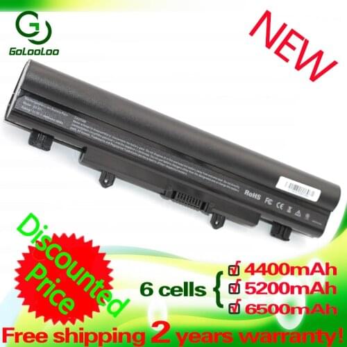 Golooloo 6 cells Laptop Battery for ACER AL14A32 for Aspire E14 E15 E5-421 E5-471G E5-551G E5-722 E5-572G V3-572G-59TB