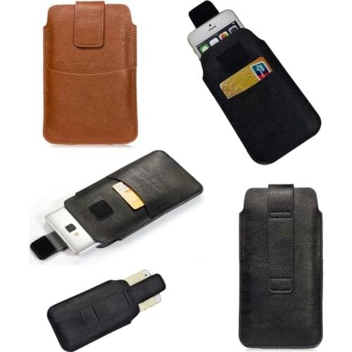 For MiGueR M1 M1 Pro Cover PU Leather Pull Tab Sleeve Pouch Case For Huawei Y7 Pro Prime P Smart Plus 2019 Nova 4 Honor 20 Lite