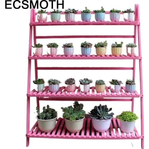 Etagere Plante Wood Plant For Estanteria Para Plantas Ladder Scaffale Porta Piante Balcony Shelf Dekoration Outdoor Flower Stand
