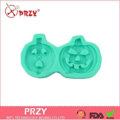 Mold Fondant Cake Decoration Mold Chocolate Decoration Fondant Mold Pumpkin Modelling Chocolate Silicon Easter Halloween Moulds