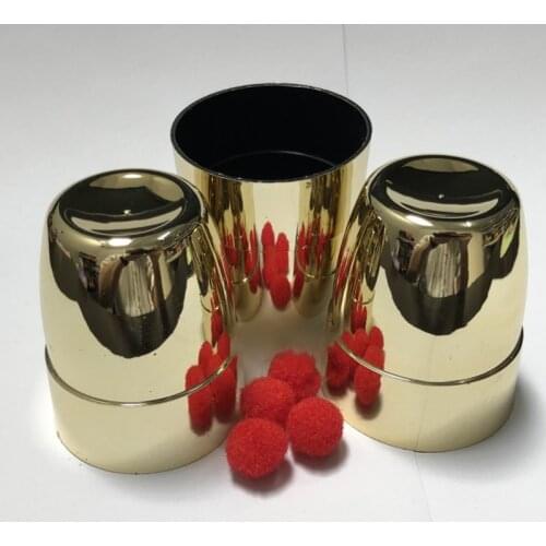 Ultimate Cups Balls Magic Tricks Magia Trick Toys Child Easy Close Up Fun Magie