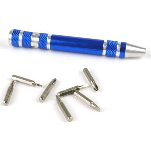 Advertising Promotion 8-in-1 Screwdriver Multifunctional Screwdriver Magnetic Screwdriver Mini Aluminum Alloy Tool Pen