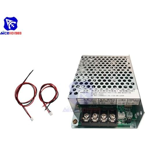 DC 12-75V Motor Drive Module 30A Breeding Lighting LED Motor Driver Module Controller Stepless Dimming Speed Regulation
