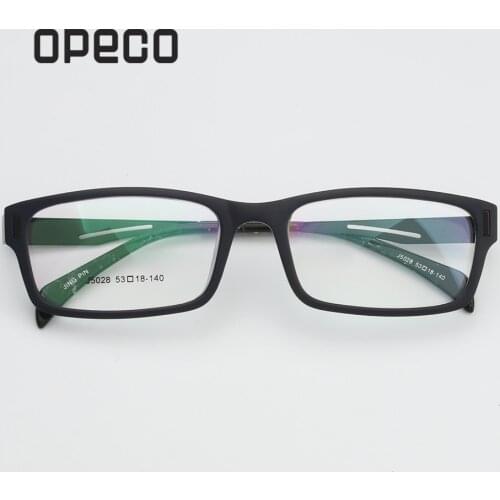Opeco comfortable fullrim myopia glasses TR90 with metal eyeglasses frame prescription eyewear RX able recipe spectacles J5028