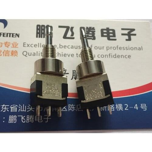 Original new 100% MPE106D button switch 3pin self reset button 6A125V 3A250V