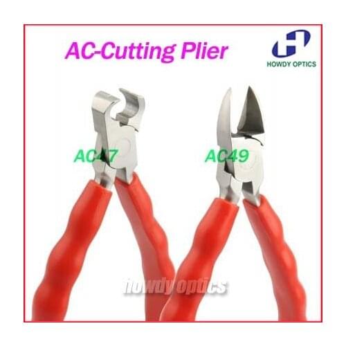 Quality Glasses AC-Cutting Plier Anti-slip Rubber Handle Eyeglass Plier AC47 AC49 Free Shipping