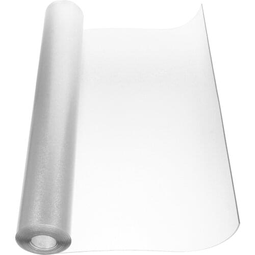 Transparent PVC Oil-Proof Tablecloth Waterproof Rectangular Table Cover Pad Protector Kitchen Dining Table Mat 1.5mm