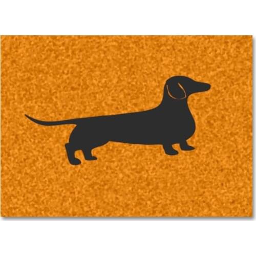 Chevron Dachshund Door Mats Kitchen Bathroom Entrance Door Mat Indoor Outdoor Decor Doormats