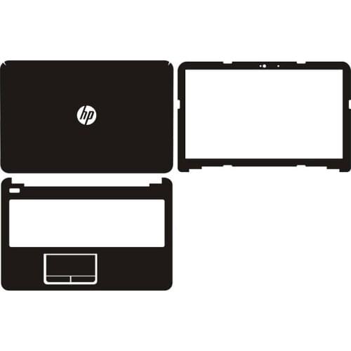 Special Leather Carbon fiber Vinyl Skin Stickers Cover guard For HP 250 G4 G5 15.6" 4th 5th generation non-touchscreen