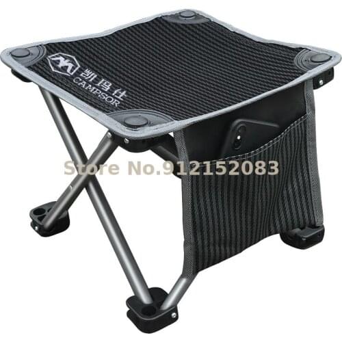 Outdoor Equipment Fishing Chair Folding Chair Small Bench Picnic Folding Stool Portable Maza Super Light Leisure Chair