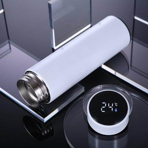 304 Stainless Steel Vacuum Water Cup With LED Temperature Display Cup Insulated Intelligent Water Bottle