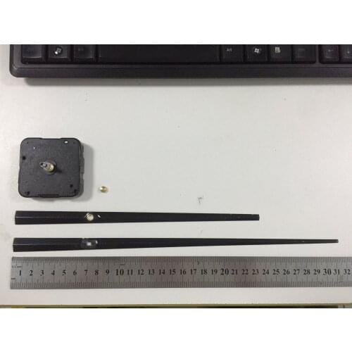 1 set DIY Clock Mechanism Tools Quartz Silent Wall Clock Movement Mechanism DIY Repair Parts Spindle Long Hand Set Accessories