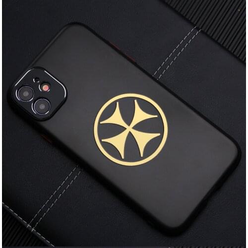 11201# 60*60 mm Грузинский Крест cool 3D nickel metal decal car stickers for Car Styling Laptop phone