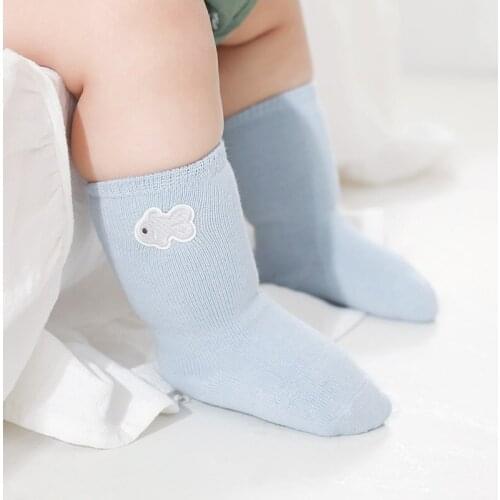 3 Pairs Lot Newborn Infants Cotton Long Sock With Animal Print Kid Toddler Spring Children Boys Girls Cute Sock Baby Accessories
