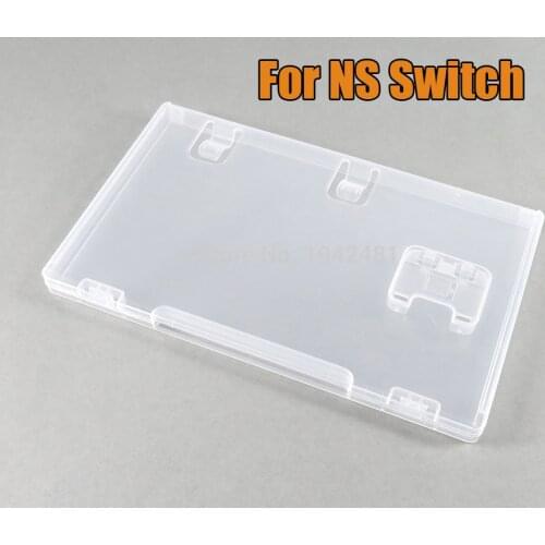 2pcs For Nintend Switch NS Game Card With Book Holder for Inserted Cover Transparent Box Game Card Cartridge Holder Case Shell