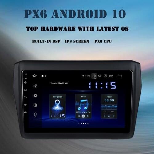 Dasaita 9" Android 10.0 Car Radio for Suzuki Swift 2018 Ertiga DSP Head Unit Multimedia Player 4GB+64GB TDA7850 MAX10