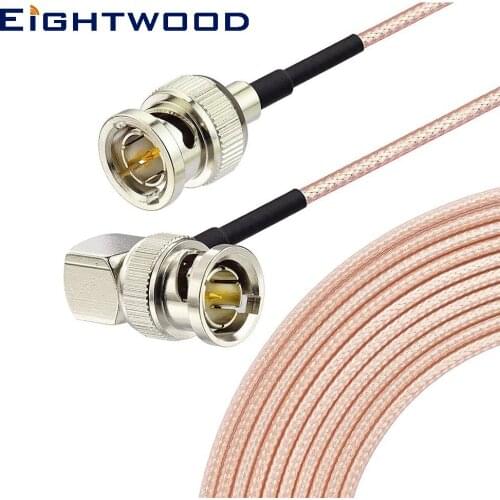 Eightwood 3G/HD SDI Cable BNC Cable(30cm 75Ω) for Cameras and Video Equipment,Supports HD-SDI/3G-SDI/4K/8K,SDI Video Cable