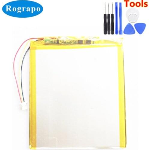 New 3.7V 4500mAh Li-Polymer Replacement Battery For ONYX BOOX N96C ML E-Book Accumulator 3-wire Plug+tools