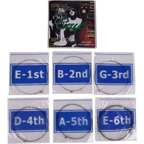 CAYE EW Series Nickel Plated Steel Guitar Strings for Electric Guitars Guitar Accessories