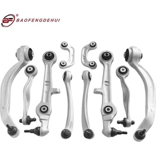 Car Wheel Front Suspension Rear Swing Arm Upper Lower Control Arms Ball Joint Old Model for Audi A4 A6 C5 B5 B6 B7 1997-2005
