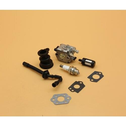 Carburetor Fuel Hose Filter Spark Plug Gasket Fit For STIHL MS250 MS230 MS210 MS 025 023 021 Gas Chainsaw Spare Parts