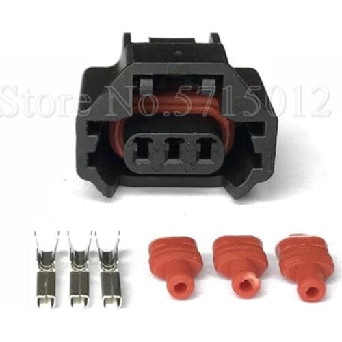 3 Hole Car Air Conditioning Pressure Switch Connector 7223-6536-30 Auto Front Camshaft Sensor Plug For TEANA HYUNDAI