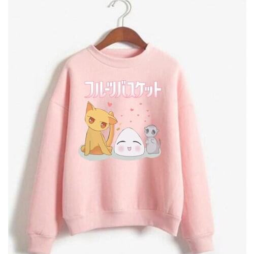 Girly Heart Hoodie Sweatshirt Fruits Basket Cosplay Harajuku Funny Souma Kyo Honda Tohru Honda Tohru Friend Hoodie Sweatshirt